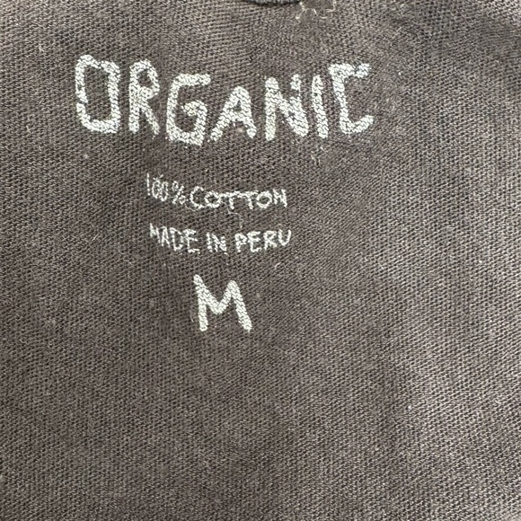 ORGANIC BY JOHN PATRICK BLACK COTTON ON OR OFF THE SHOULDER TUNIC DRESS - Picture 12 of 13